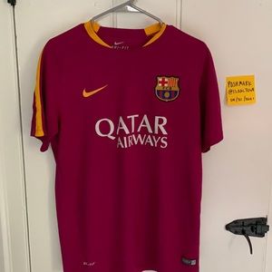Nike Mens L Barcelona Alternate Kit